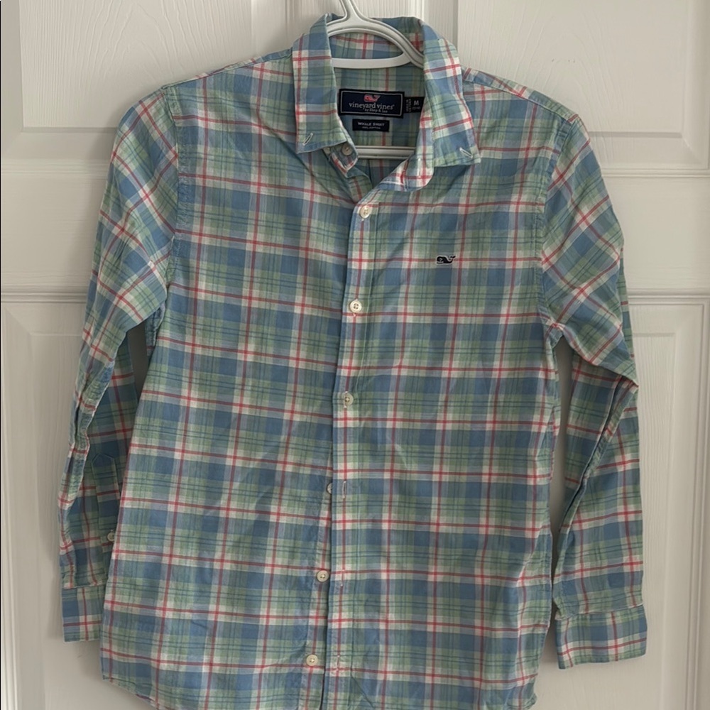 Vineyard Vines Plaid Button-Up Shirt